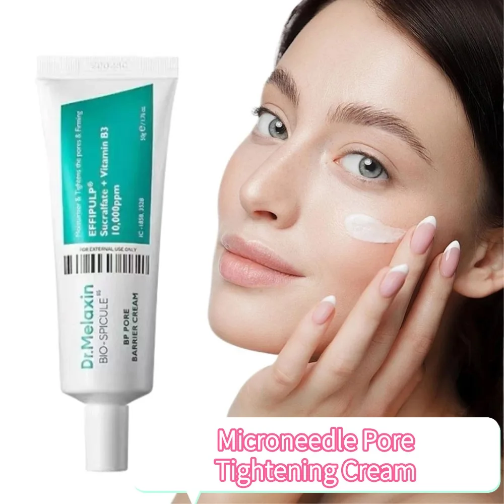 Crema reparadora de la piel, microagujas para apretar los poros, 50g de elasticidad, Boost Centella Asiatica, textura ligera calmante, cuidado de la piel, 1 Uds.