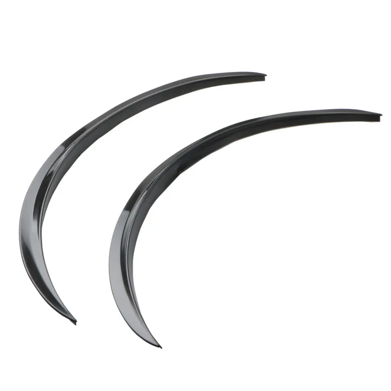 عالمي واقي مضيئة لعجلة السيارة ، زخارف مقوسة ، شفاه ، أسود ، حواجب