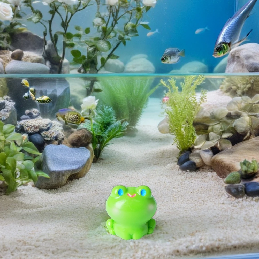 

14 Pcs Accessories Micro Landscape Frog Office Home Decor Resin Garden Ornaments