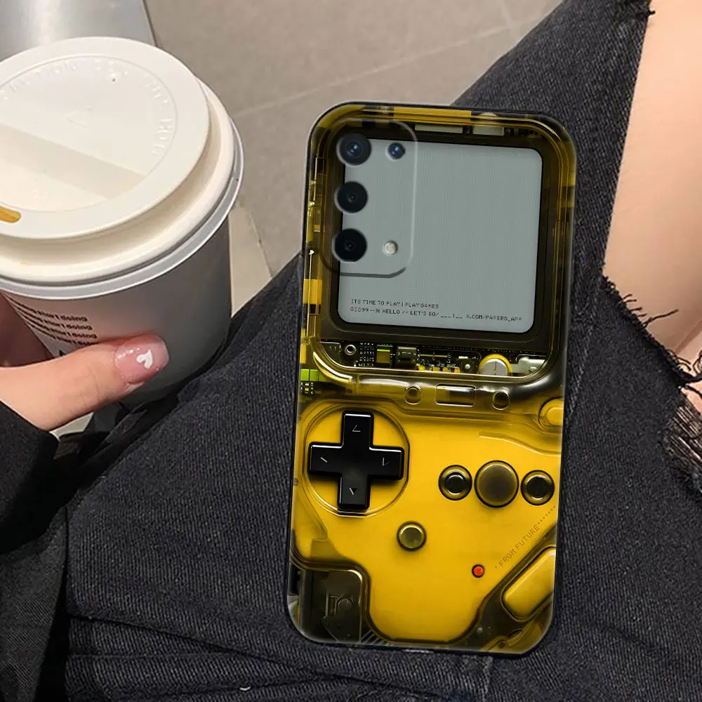 ريترو وحدة التحكم G-Game Boy غطاء جراب هاتف ل ممن لهم رينو 14 14F 13 13F 12 11 11F 10 8 8T 7Z 7 6 5 5F 4 4F لايت برو زائد حافظة من البولي يوريثان
