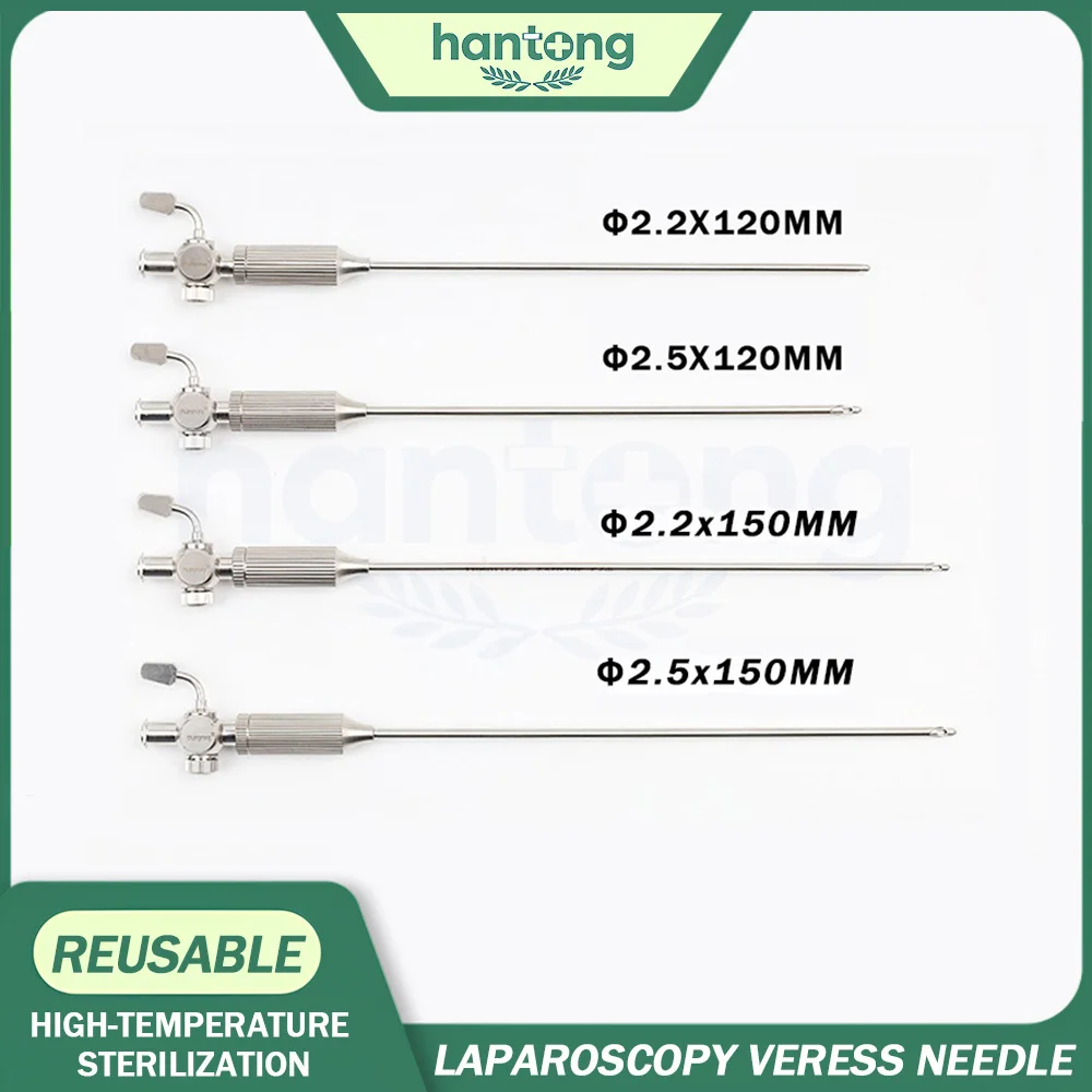 

Многоразовая игла для лапароскопии Veress. Игла для всасывания лапароскопической хирургии.