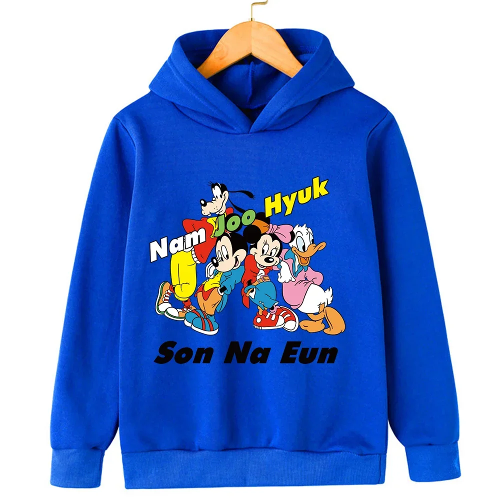 سويت شيرت ديزني المطبوع الأكثر مبيعًا في طراز جديد 2025، مما يقدم ملابس خريفية مريحة وغير رسمية #4