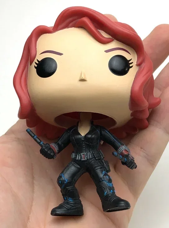 FUNKO POP Chegada mais recente de filmes e tema de TV Viúva Negra # 91 # 103 brinquedos modelo de figura de ação para crianças presentes de aniversário