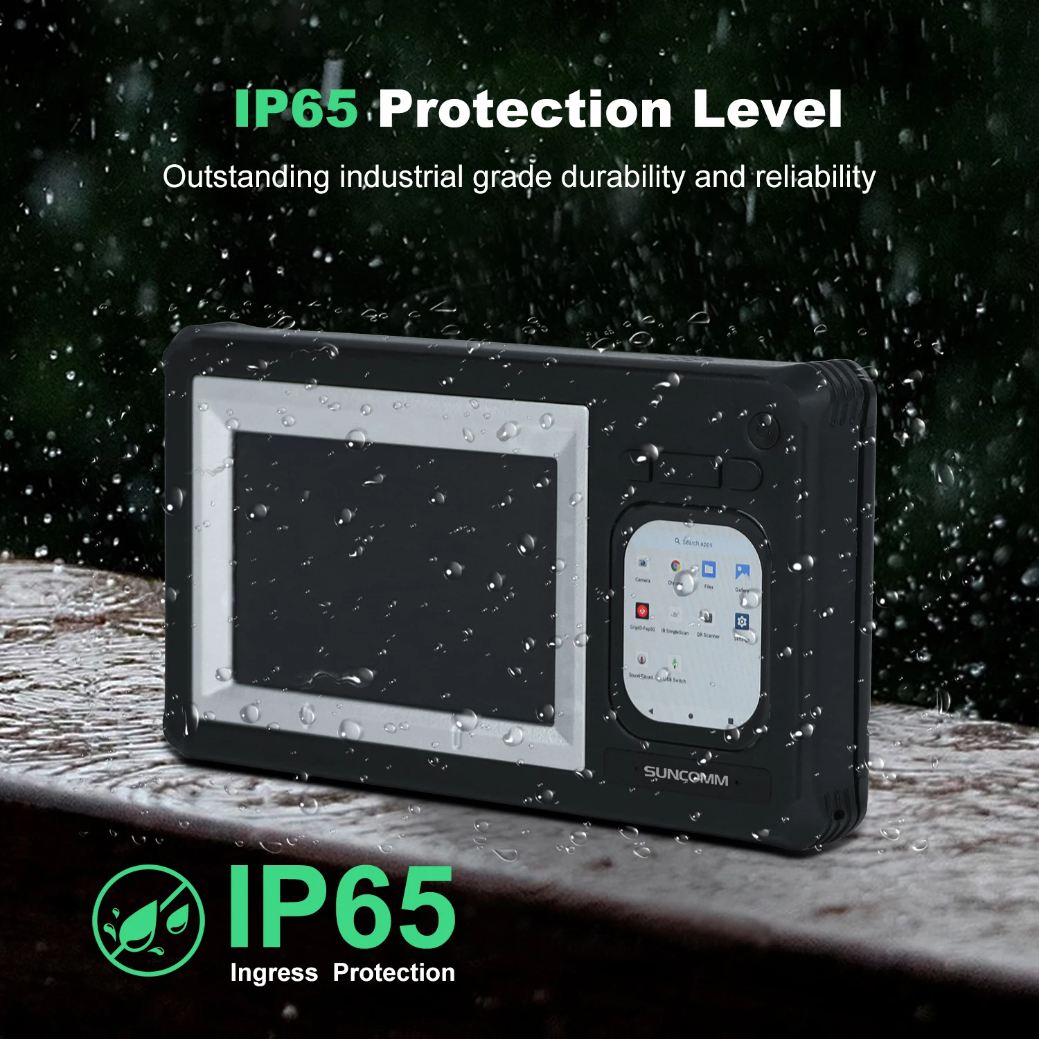 OEM Intelligent Handheld Terminal Fingerprint Recognition Passport Scanning Wireless Charging Waterproof IP65 Handheld PDA