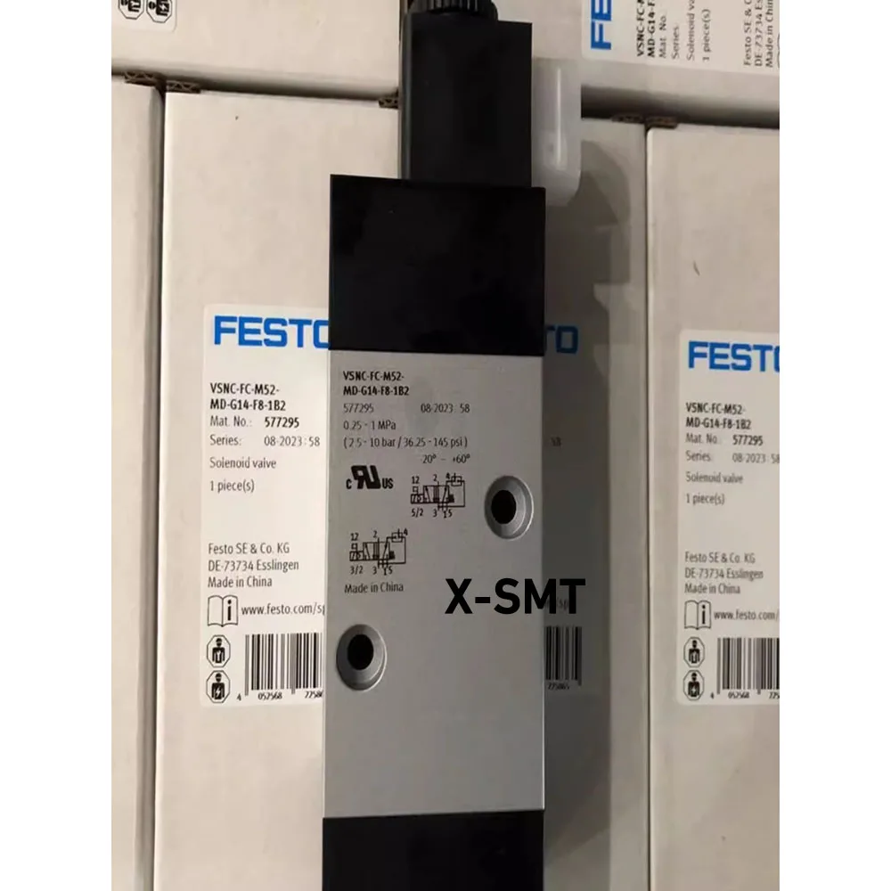 

FESTO Solenoid valve 577257-VSNC-FC-M52-MD-G14-F8 577295-VSNC-FC-M52-MD-G14-F8-1B2 VSNC-FC VSNC