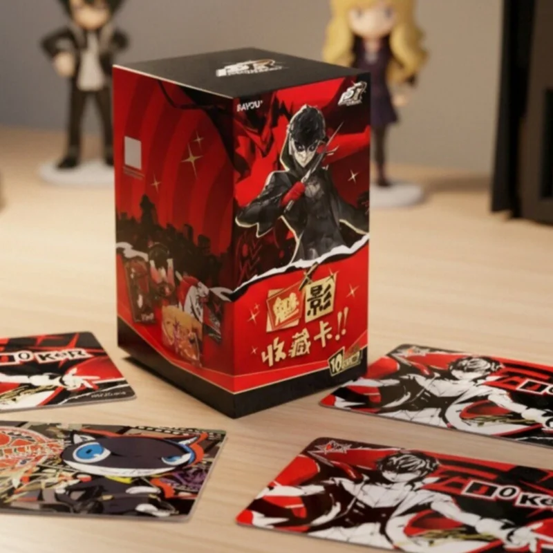 

Коллекционные карты Persona 5 Royal: Фантомные Воры, первая волна, лимитированная серия с автографами, аниме-товары для взрослых коллекционеров