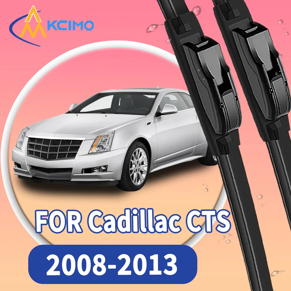 

High Quality 2pcs Windscreen Car Rain Brush Front Windshield Auto Wipers Perfect Fit forCadillac CTS 2008–2013 Easy Install