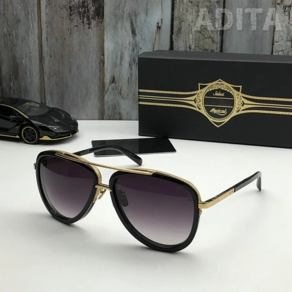 

DT MACH TWO DA2031 Top Quality Sunglasses For Men And Women Luxury Brand Designer Fashion Sunglasses UV400 With Box