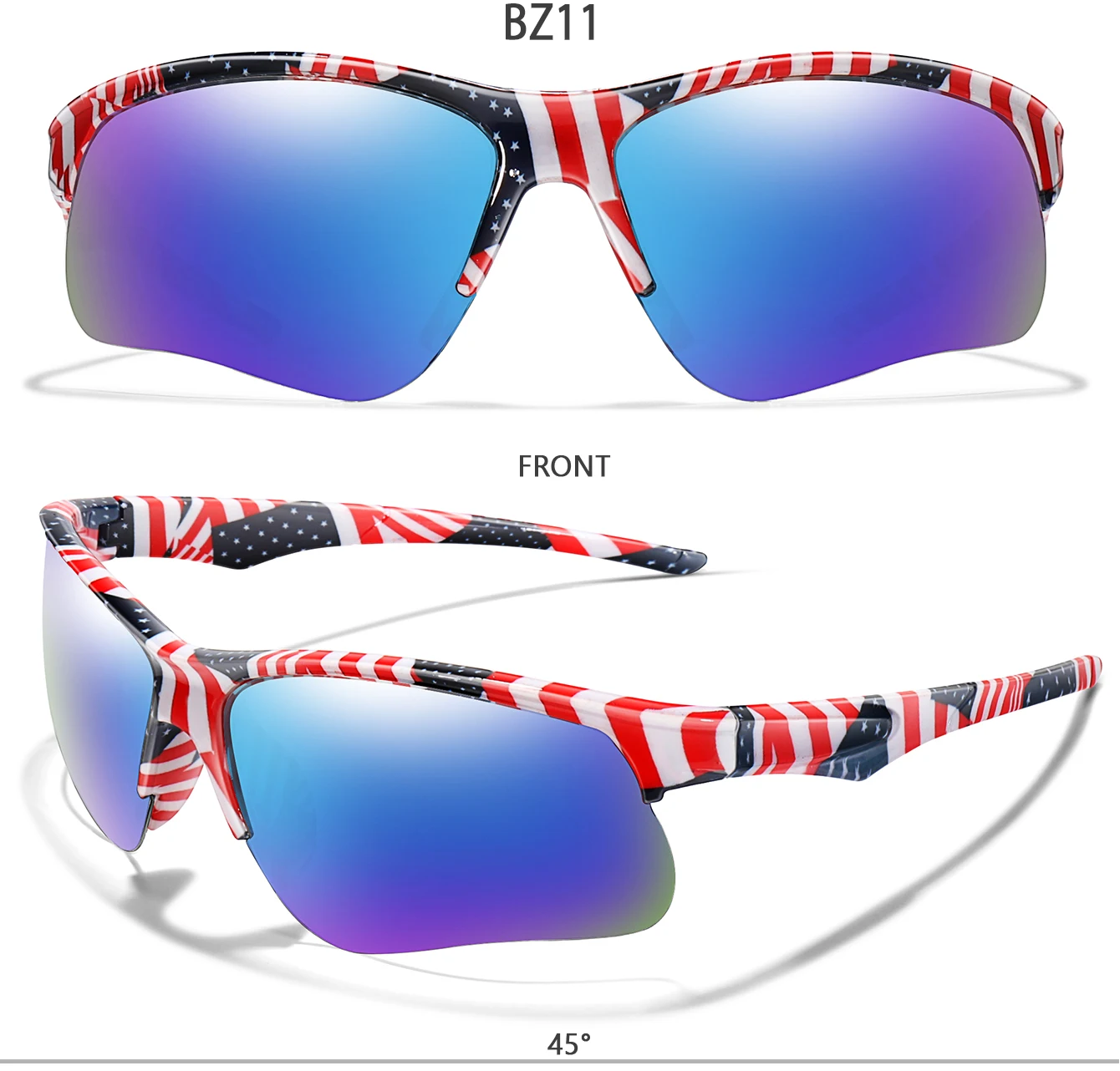 Mode Radfahren Sonnenbrillen für Männer und Frauen Sport Fahrrad Outdoor MTB Fahrrad Brillen Camping Wandern Schutzbrillen UV400 – Detail 14