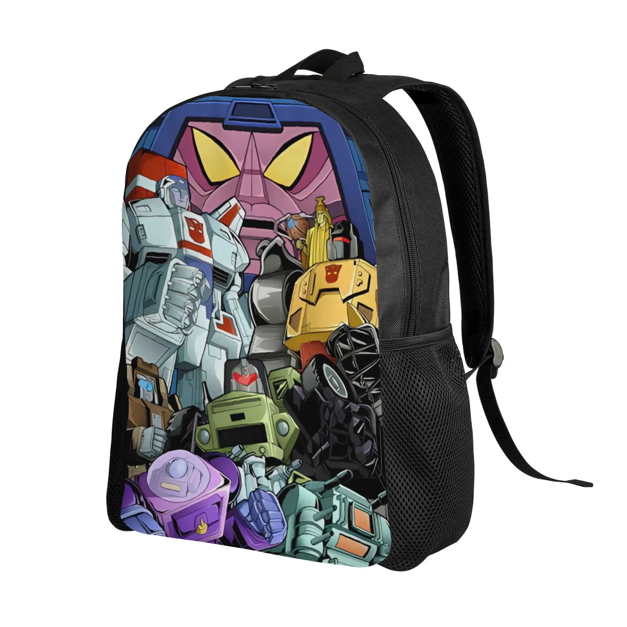Transformered Cartoon Backpack 3d Printing Sport Backpacks Girl High Quality Pattern High School Bags Cool Rucksack