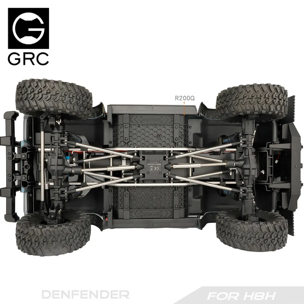 GRC H8H Inner Pedal Floor Pan Enclosed Dustproof Protection Modification #R200Q