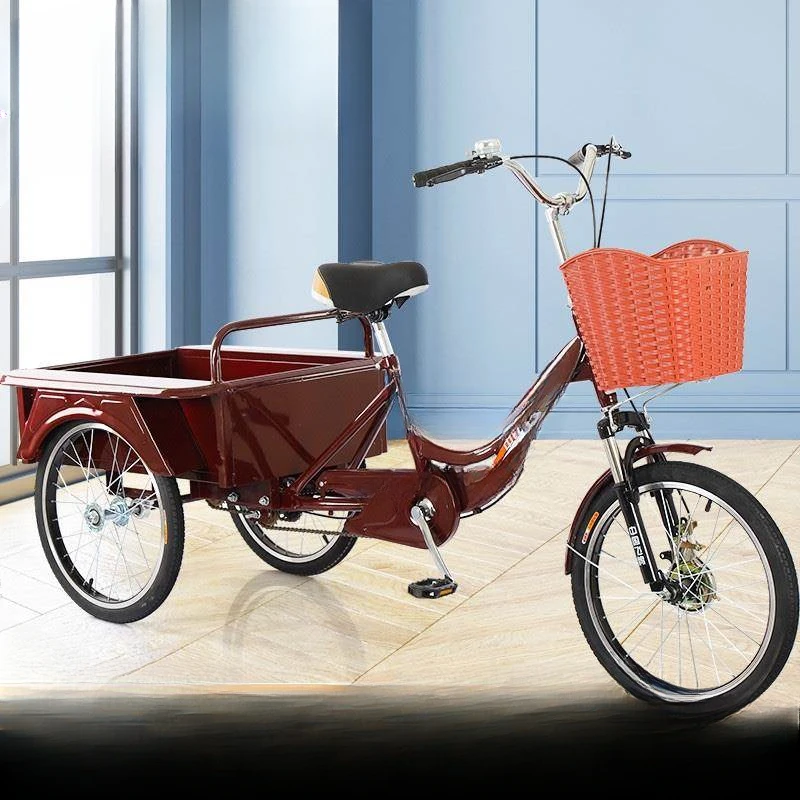 Scooter elderly pedal bicycle recreational vehicle adult tricycle