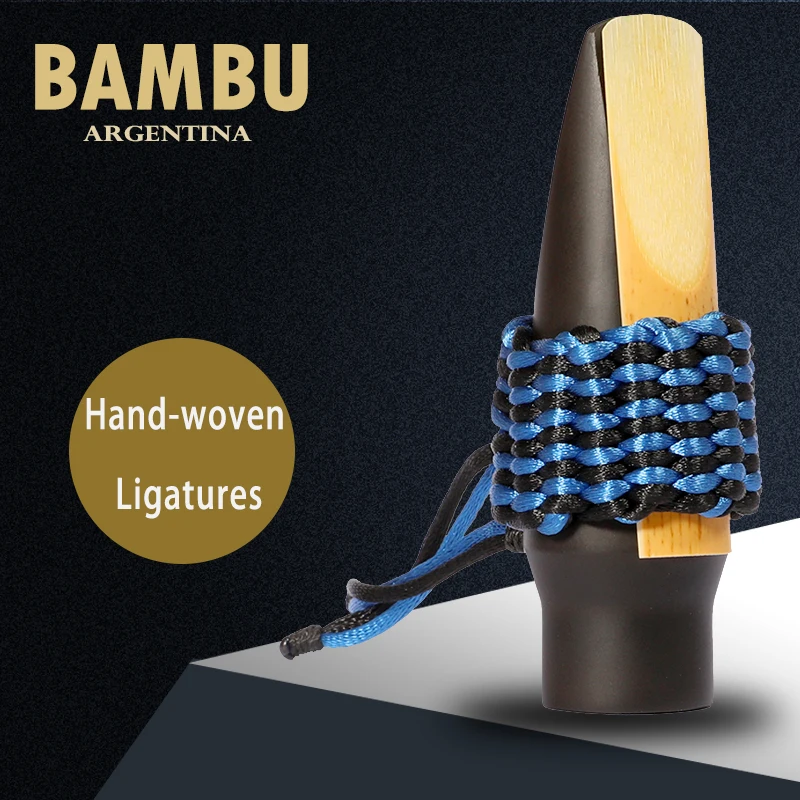 

Argentina Bambu Hand-woven Ligatures Clarinet Sax mouthpiece Hand-woven Ligatures Toner