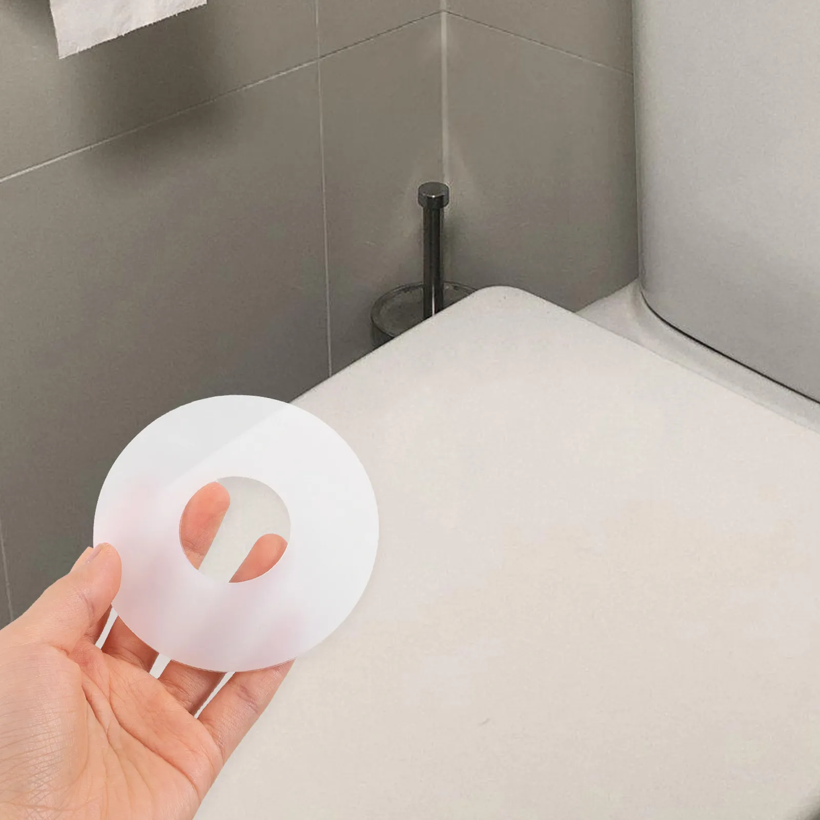 3Pcs 3 Inch Silicone Toilet Seal Ring Universal Gasket Replacement for Tank Canister Drainage Seal Leak Proof
