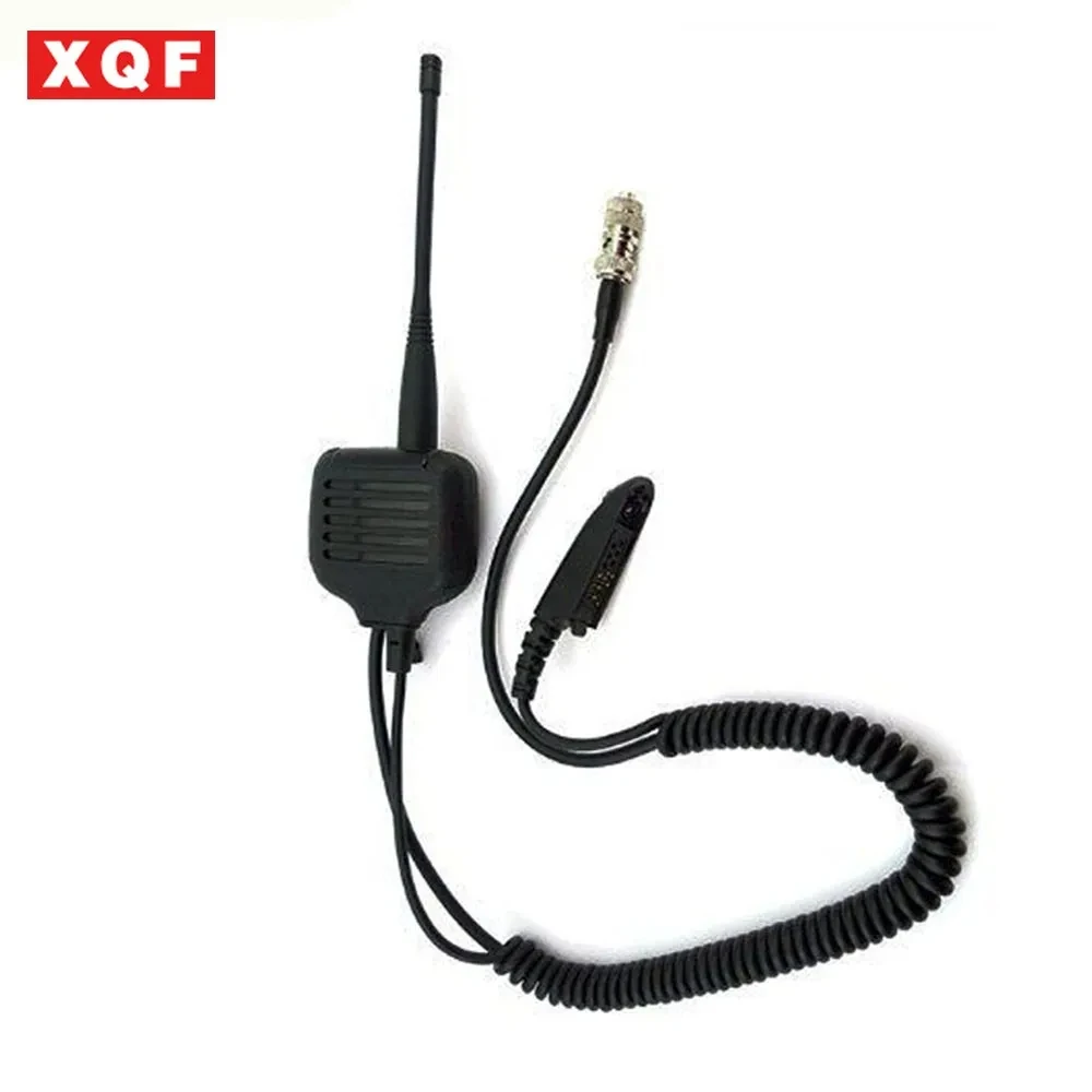 XQF Speaker Mic for Motorola radio GP328 GP340 GP360 GP380 with UHF/VHF Antenna