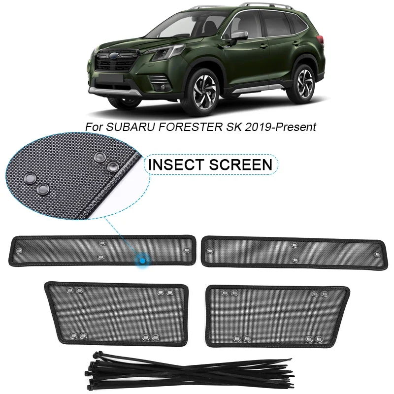 

Car Insect-proof Air Inlet Protection Cover For Subaru Forester SK 2019-2025 Insert Vent Racing Grill Filter Net Auto Accessory