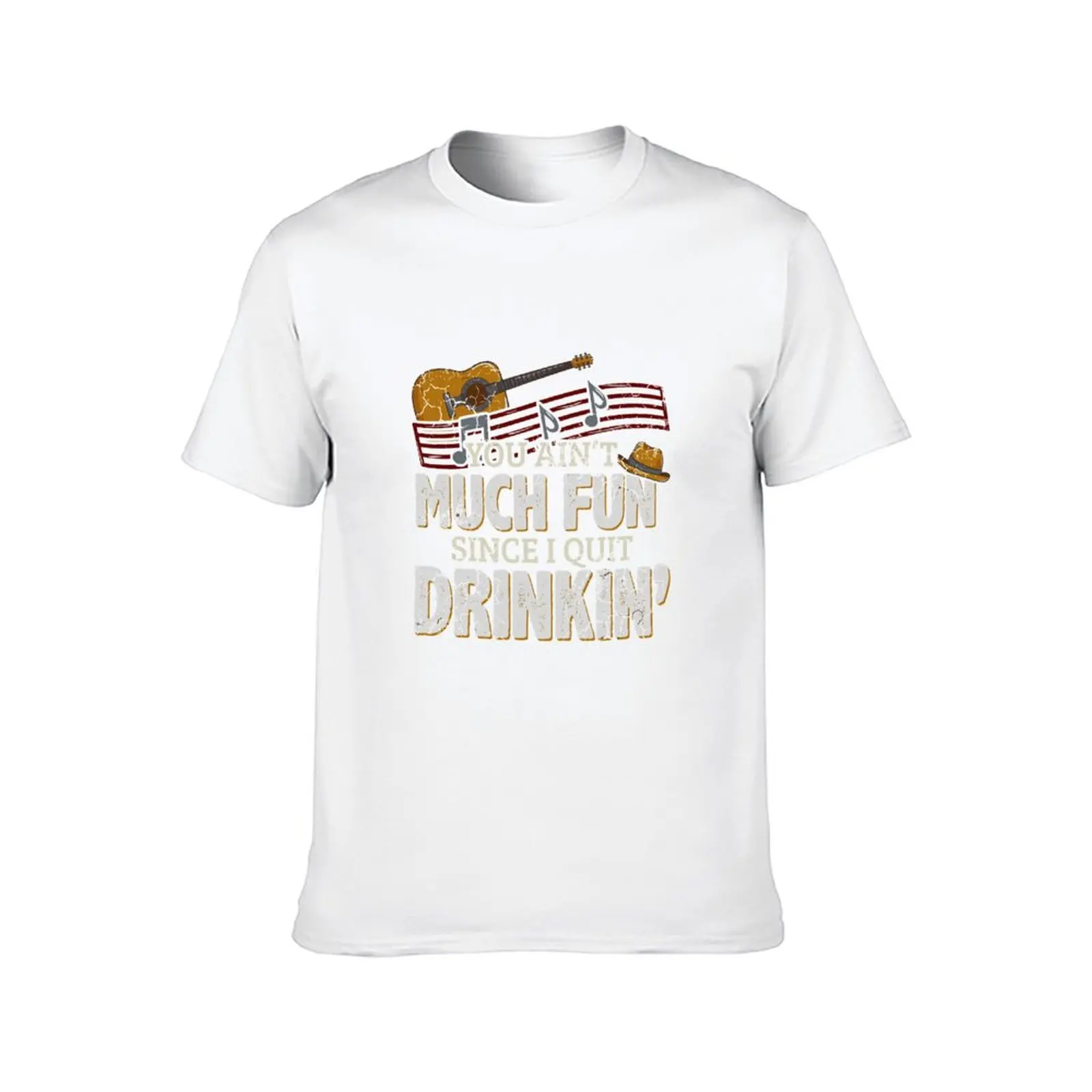 LyricLyfe - YOU AIN'T MUCH FUN BY TOBY KEITH T-Shirt T-Shirt t shirts for man cotton t shirts for man slim fit T-Shirt