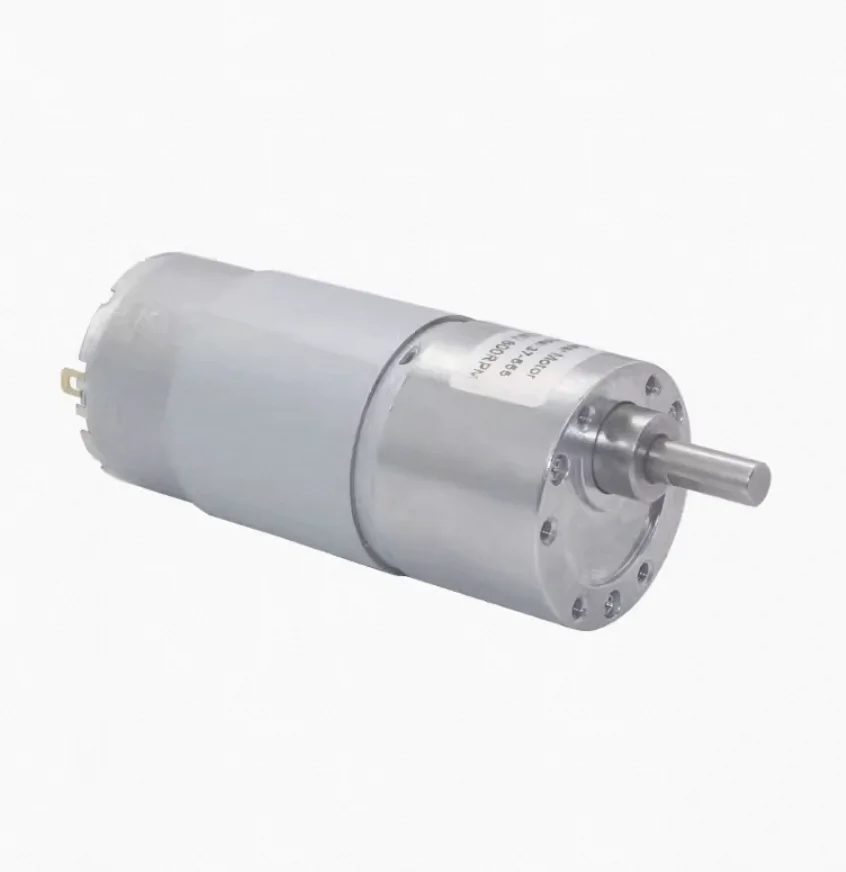 JGB37-555 High Torque Low Speed 12V Electric DC Gear Motor Micro 24V 555 Dc Gearbox Reduction Motor Geared Motor for Robot Arm