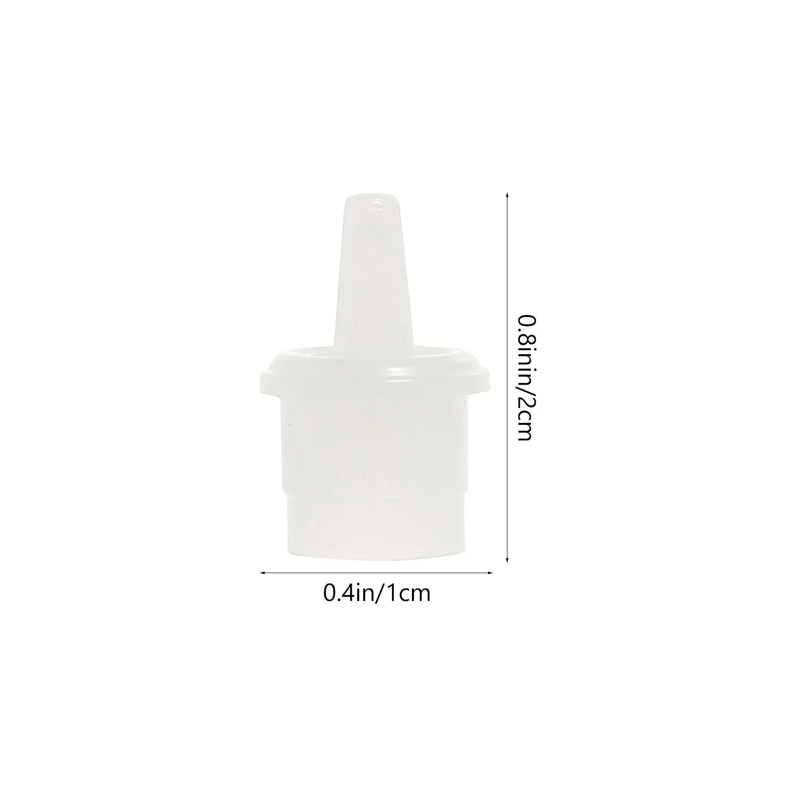 100 PCS Lash Extension Glue Plugs Eyelash Bottle Stopper Replacement Caps Grafting Tips