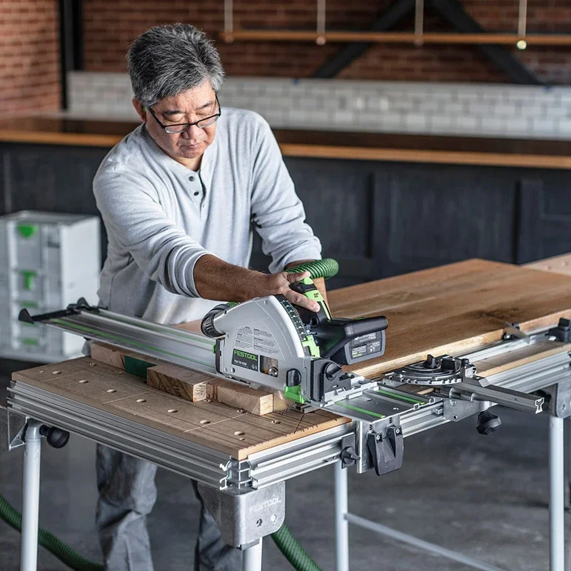 FESTOOL 576720 TSC 55 Brushless Cordless Durable Track Saw Accurate Fast Cutting With Kickback Stop TOOL ONLYF