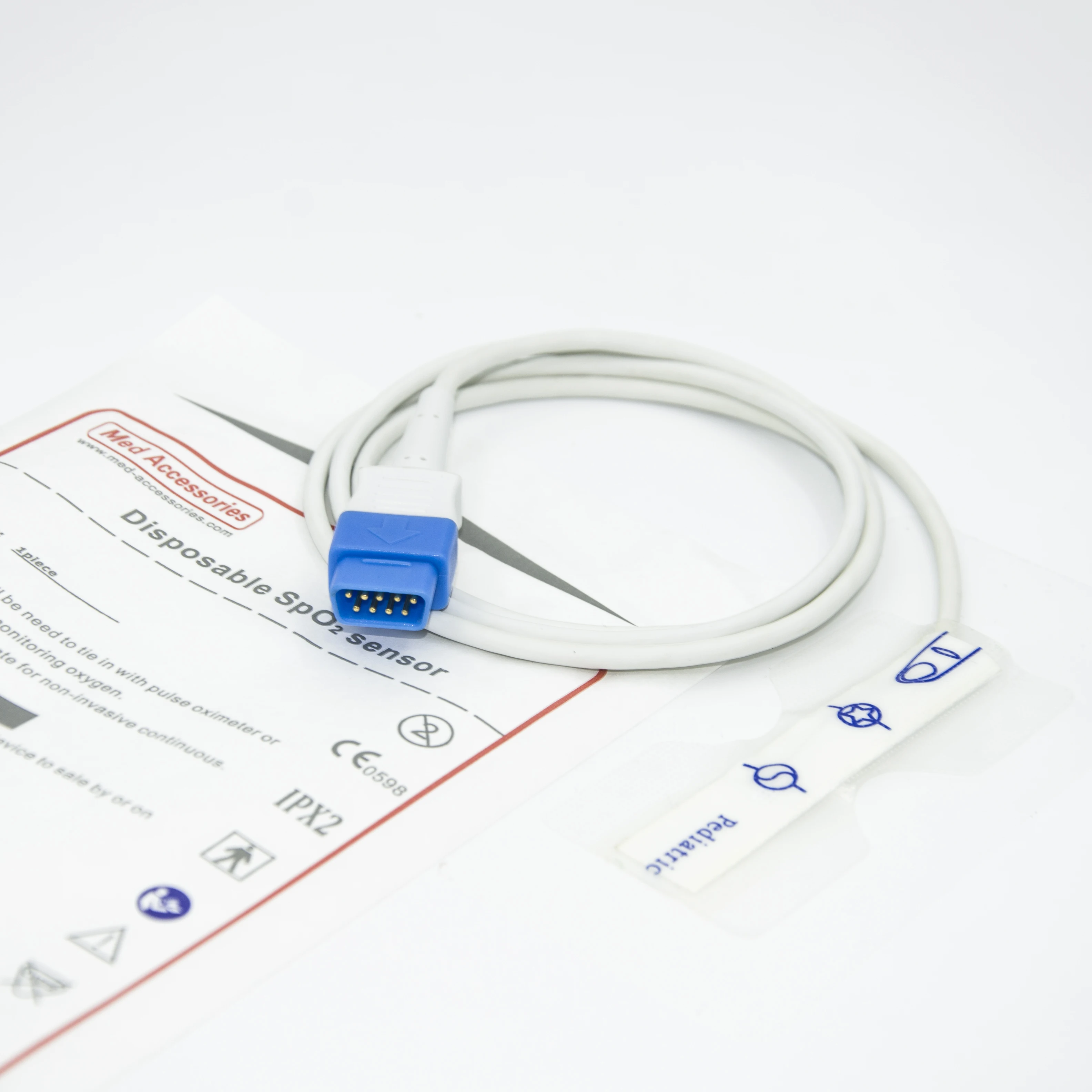 Compatible for GE TruSignal TS-AF-10, TS-AF-25 Compatible Neonate/Adult Disposable Spo2 Sensor
