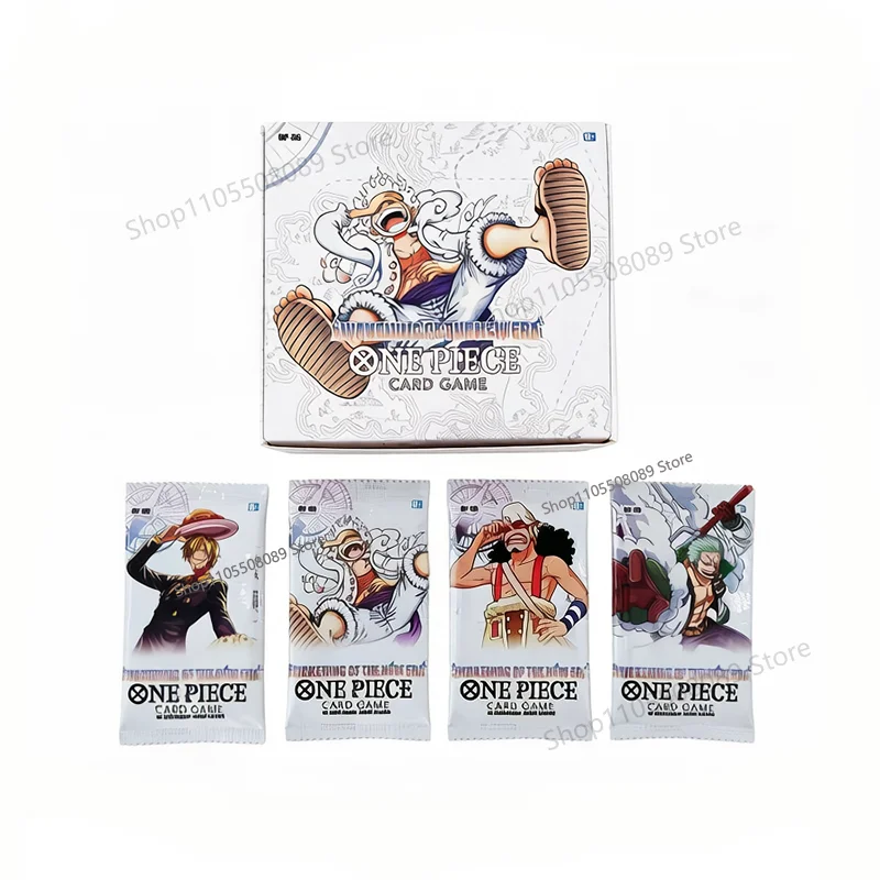 Image of Neue 300 Stück/Box One Piece Karten Englisch Awakening Of The New Era Sammelkartenspiel Battle Booster Spielzeug für Jungen Kinder Geschenke