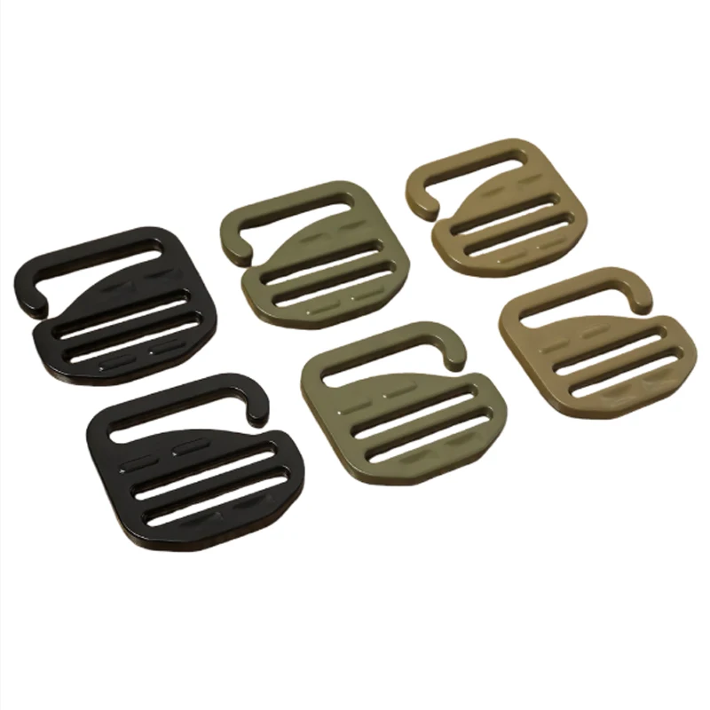 2 Stück G-Haken für taktische FCPC-Riemen, Airsoft-Weste, DON/DOFF Kangaroo MAG Pouch Connector, modularer Befestigungspunkt, Zubehör – Detail 4