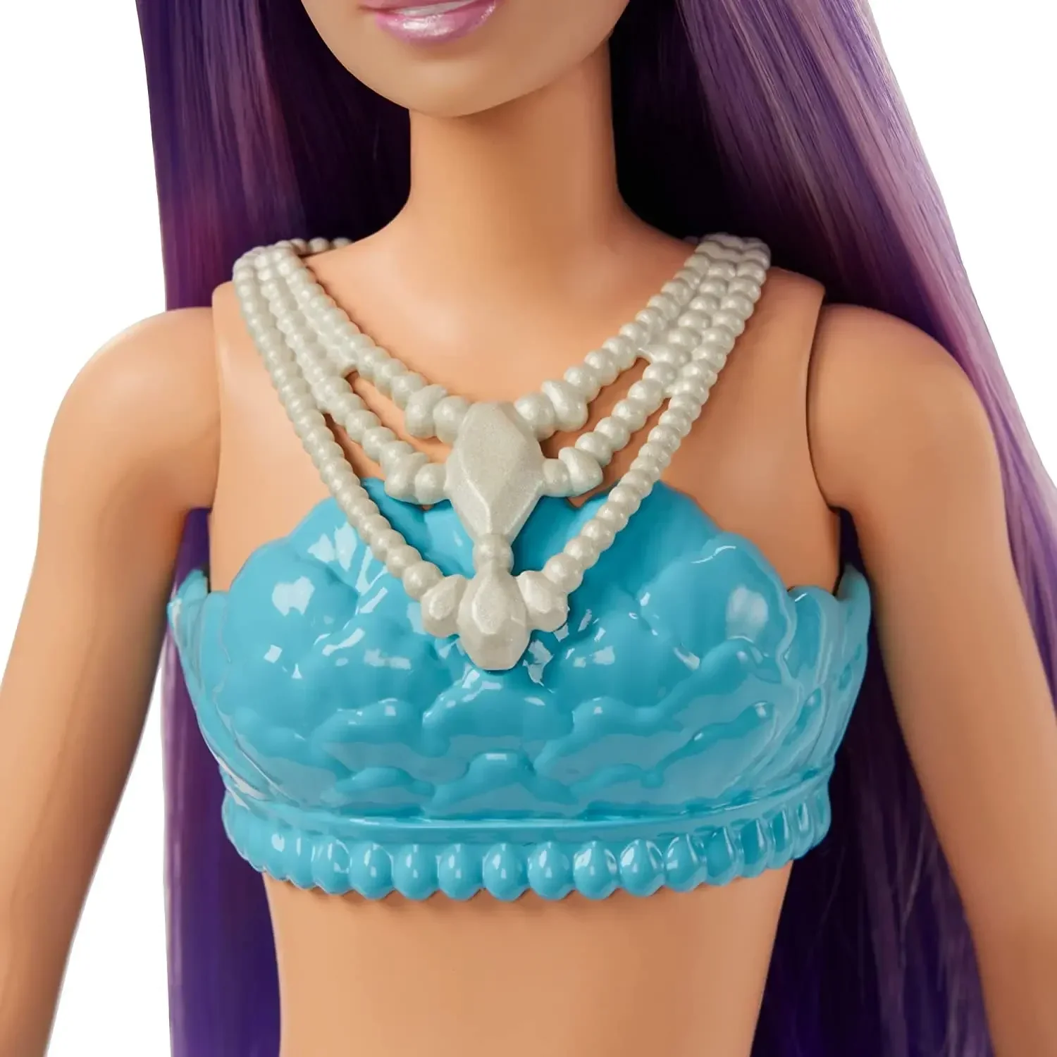 New 100% Original Mattel Barbie Dreamtopia Mermaid Doll Purple Hair Toy for Girls Genuine Brand Christmas Gifts for Chiildren