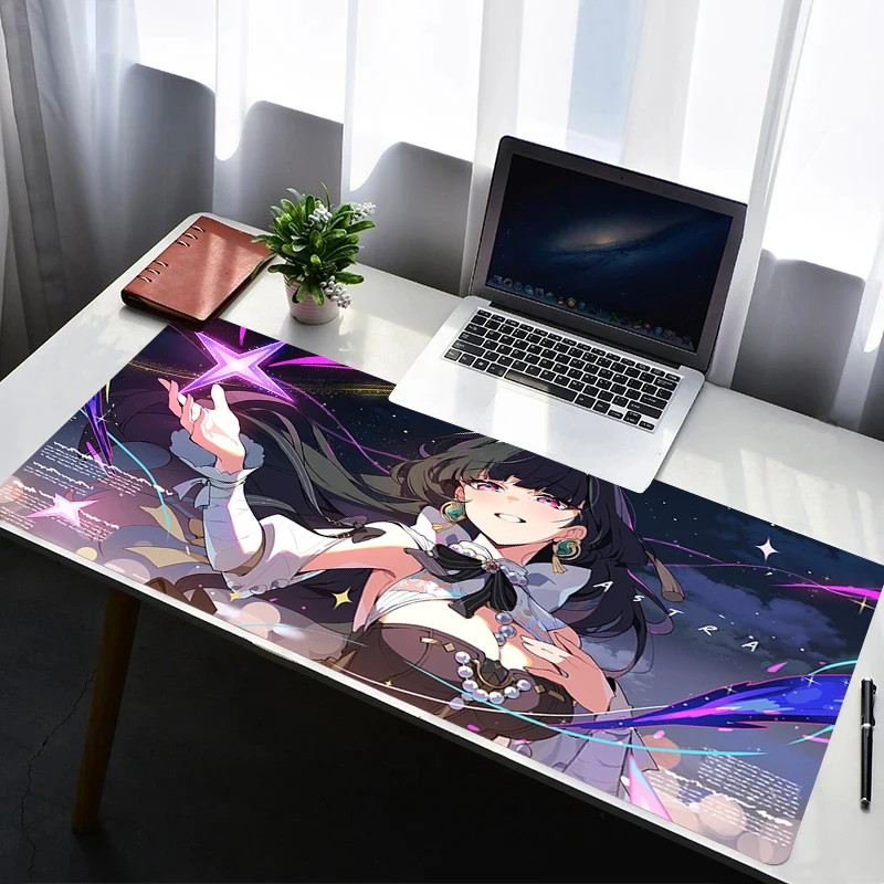 Mouse Pad Computer Gamer PC Accessories Mousepad Rubber Non Slip Zenless Zone Zero Astra Yao Desk Mat Laptop Gamer Keyboard Pad