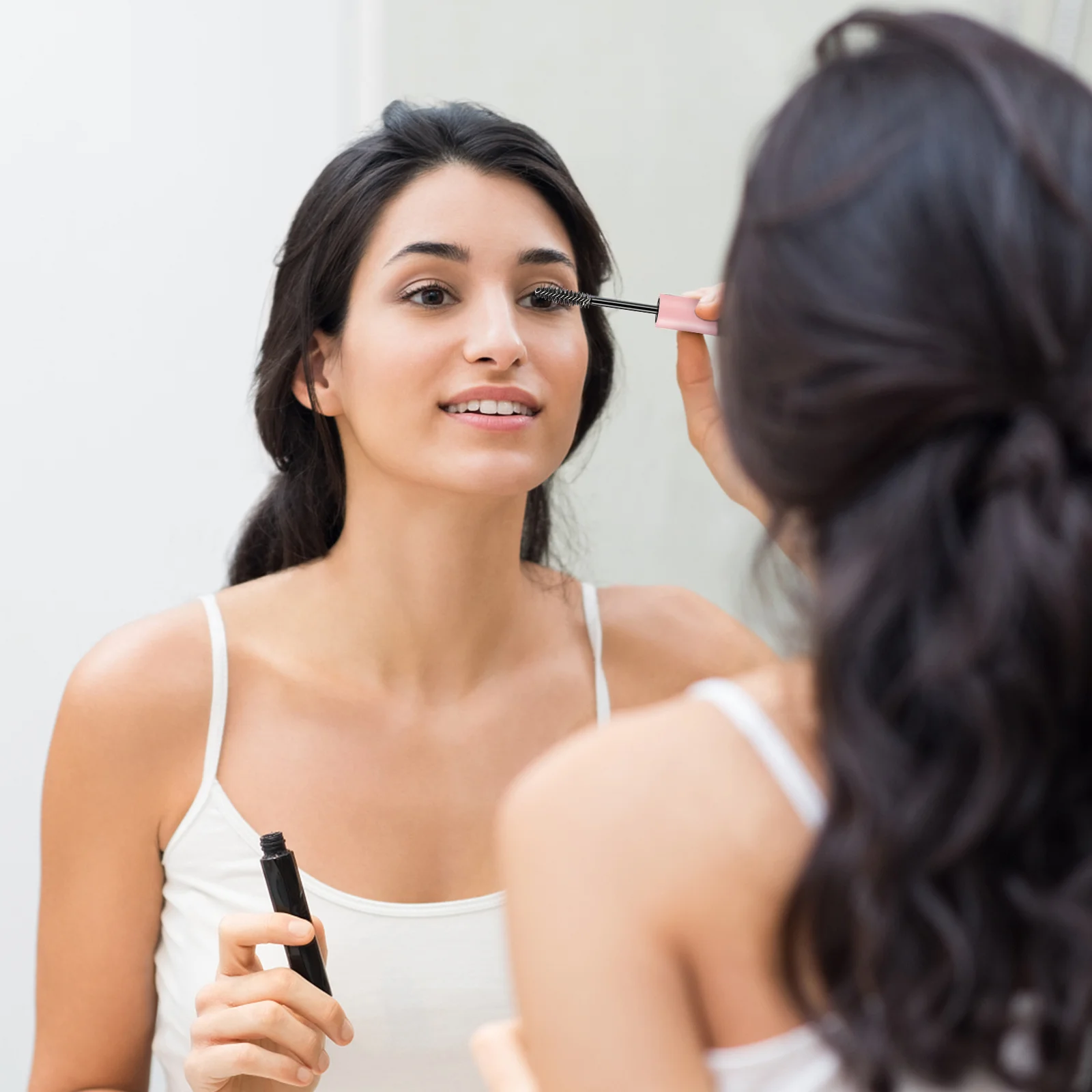 10 Pezzi Tubetti Vuoti per Colla, Flaconi Trasparenti Riutilizzabili per Mascara Fai-da-te, Contenitori da Viaggio Ricaricabili per Crema Ciglia, Tubetti per Mascara