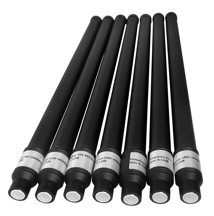 1pcs 1420-1450MHz 20*600mm 6dBi BLACK Omnidirectional Fiberglass Antenna for UAV 1.2G 1.4G 1.5G Antenna