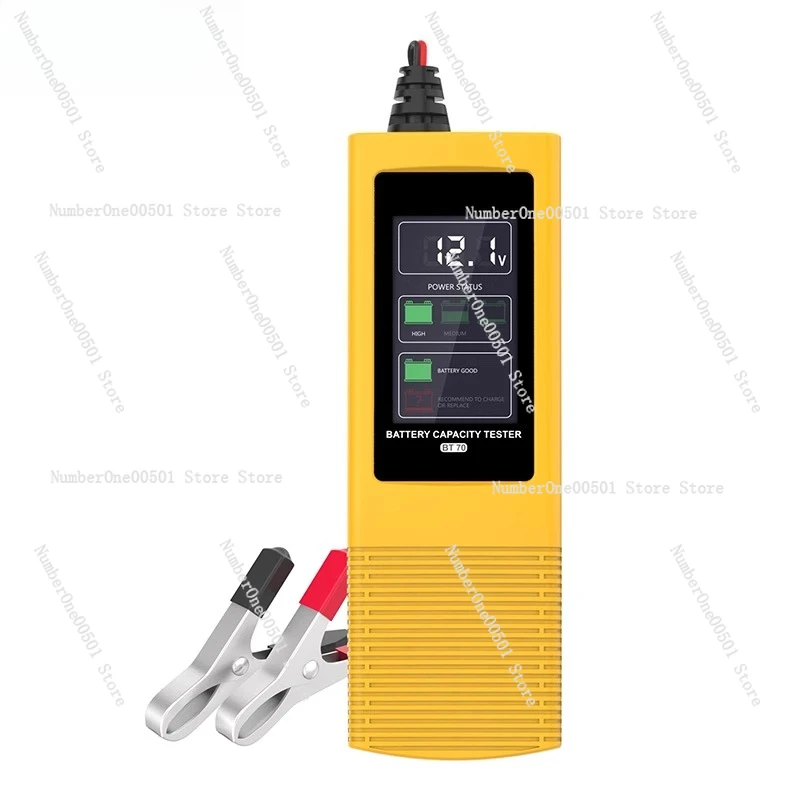 12V24V Car Battery Status Tester Display for Vehicle Battery Power Check