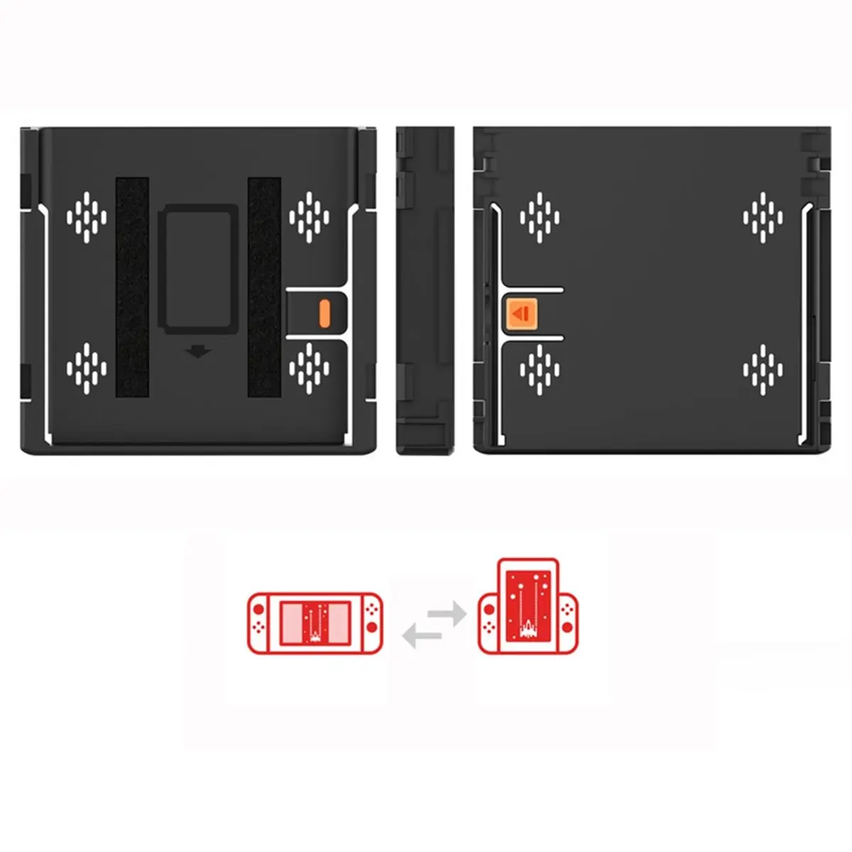 Soporte Vertical con tapa de agarre OLED/consola, soporte para controlador de Joystick