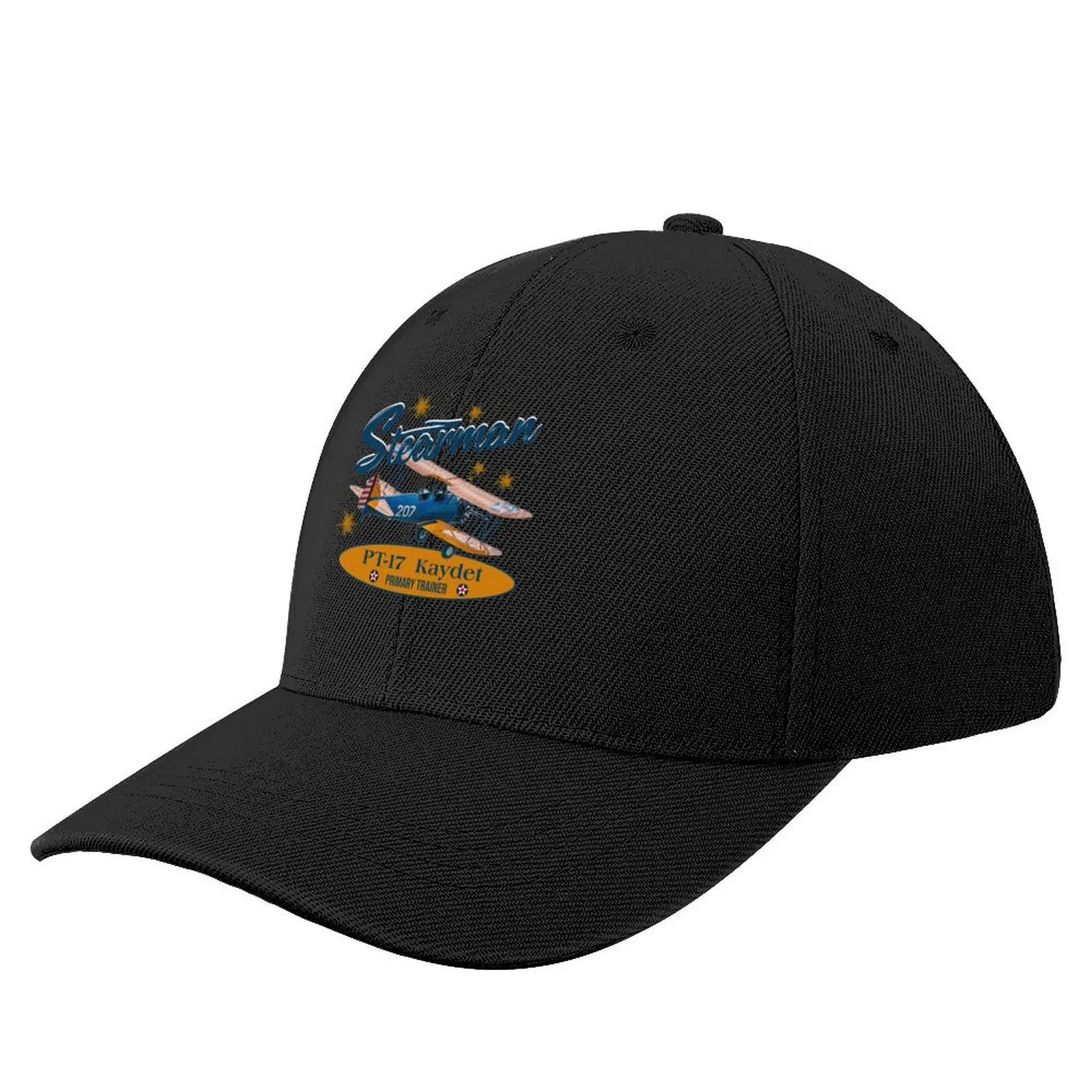 Stearman PT-17 Kaydet Baseball Cap Designer Hat Hat Man Luxury Caps For Men Women's