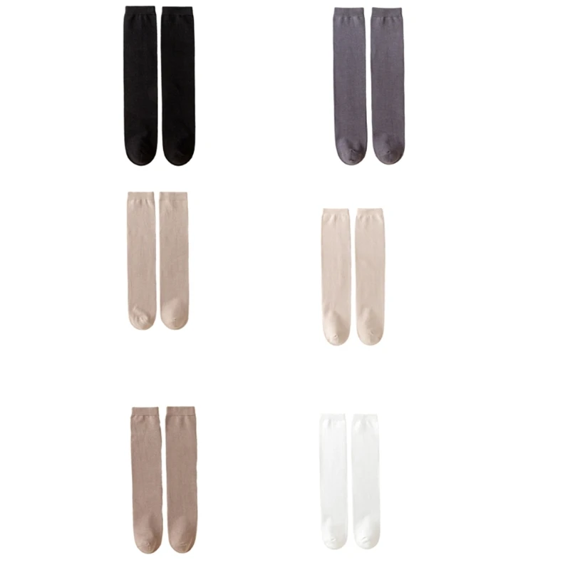 

Spring Warm Baby Socks Elastic Cotton Socks Non-Slip Stretchy Knee High Socks