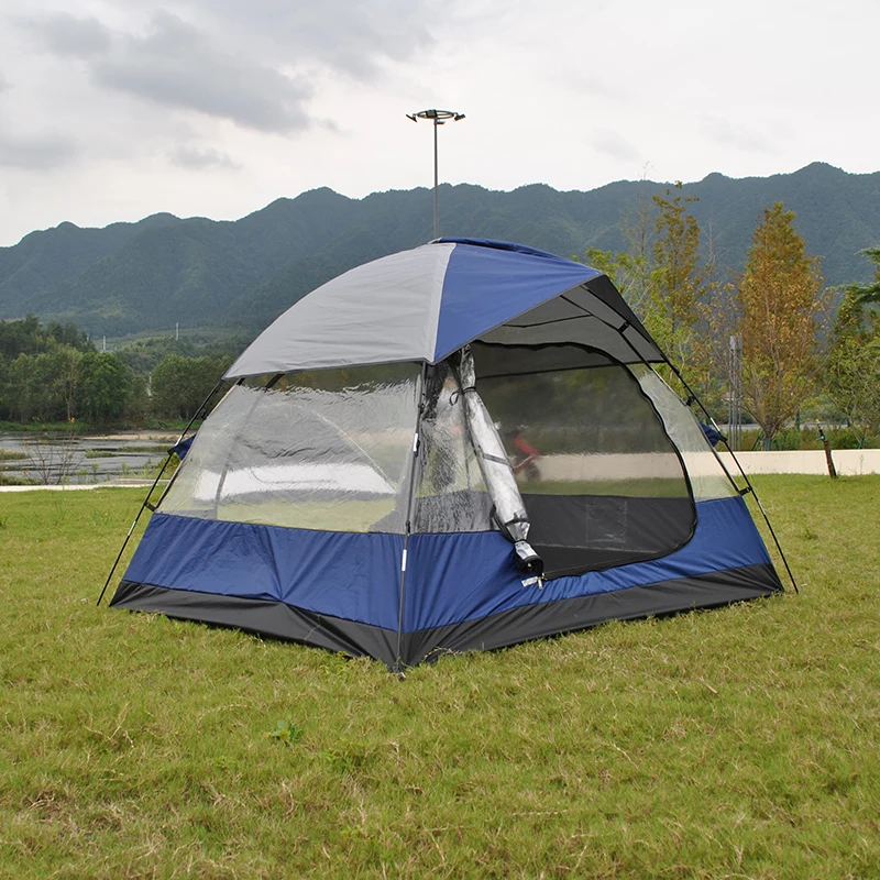 Clear Sports Tent,Camping Tent,Large Size for 2-3 People,Weatherproof Tent, Soccer Tent for Water Sports, Fishing