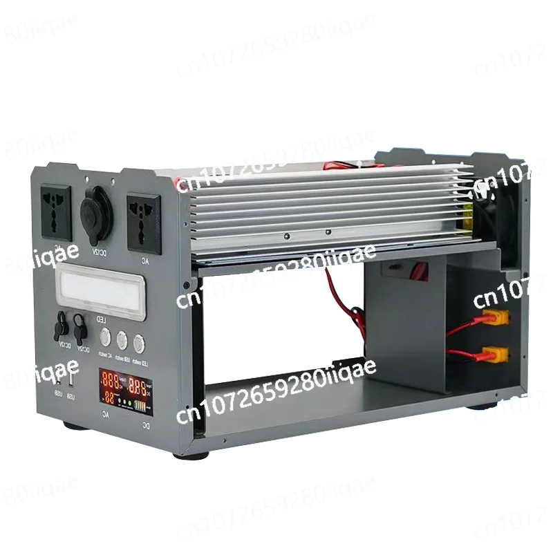 Outdoor Mobile Pure Sine Wave Inverter Main Board 12V24V To 220V Lithium Battery Integrated Power Supply Kit Shell