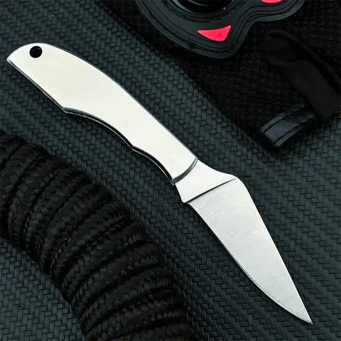High-Quality C137 EDC Folding Knife 440C Blade 420 Steel Handle Wilderness Survival Tactical Hunting Camping Self-Defense Tool