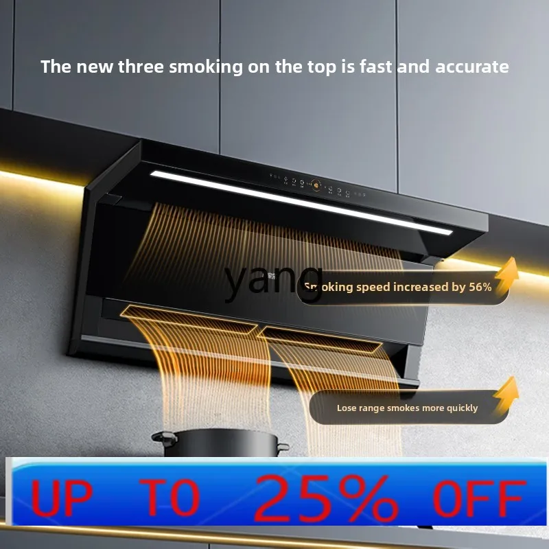 

ltt top side double suction range hood household kitchen large suction ultra-thin hood AK6/K7R2