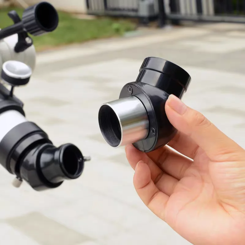 Datyson 1,25 pulgadas (aproximadamente. Prisma telescópico de imagen completa Diagonal de 45 grados de 3,2 cm) para telescopios refractores, ocular para observación astronómica y astrofotografía