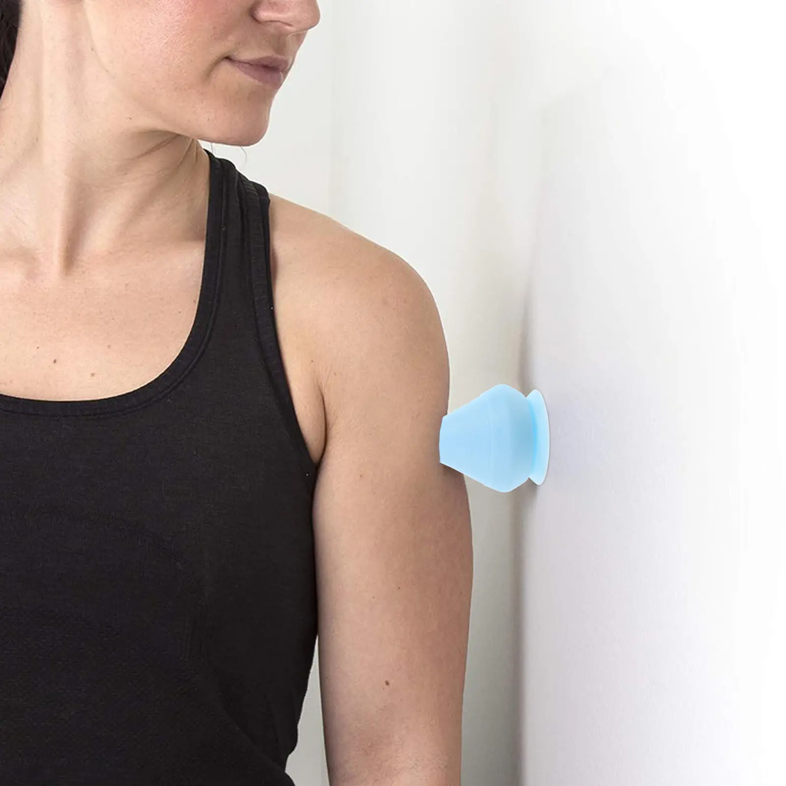 

Suction Cup Massage Ball for Back Neck and Tissue Muscle Release Tool Pain Relief Body Relaxation Fitness Therapy