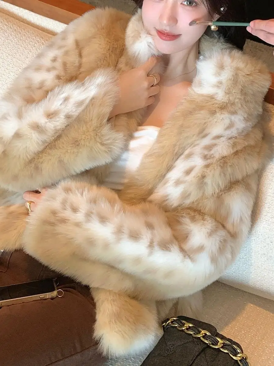 Ekologiczna kurtka damska z asymetrycznym dołem, codzienna, ciepła, z wzorem górskim, kurtka motocyklowa, odzież wierzchnia z wełny syntetycznej.