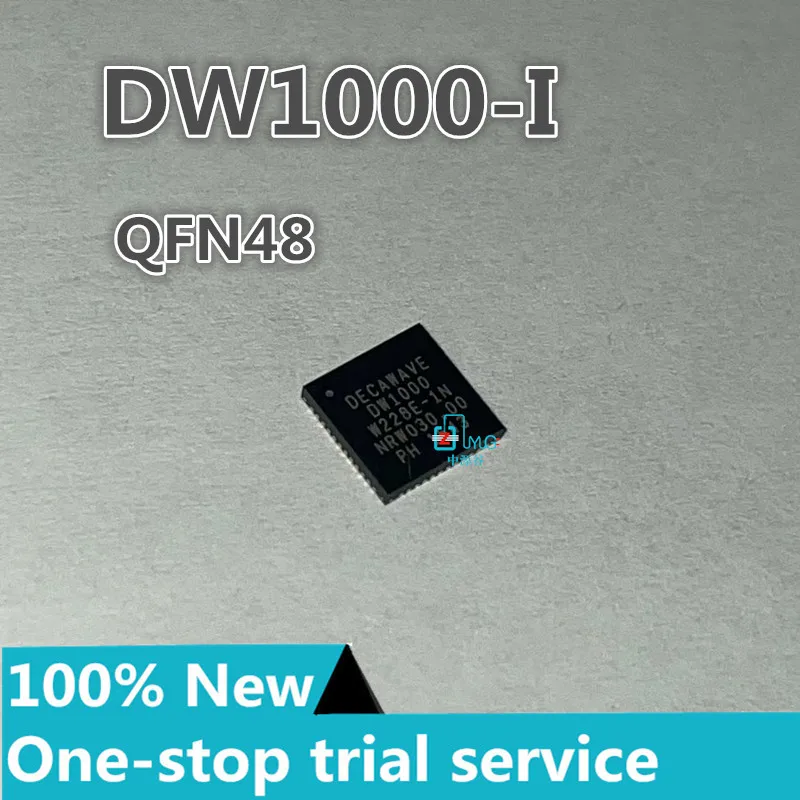 2-20PCS DW1000-I-TR13 DW1000-I-ITR7 DW1000 QFN48 UWB transceiver IC Ethernet transceiver original stock