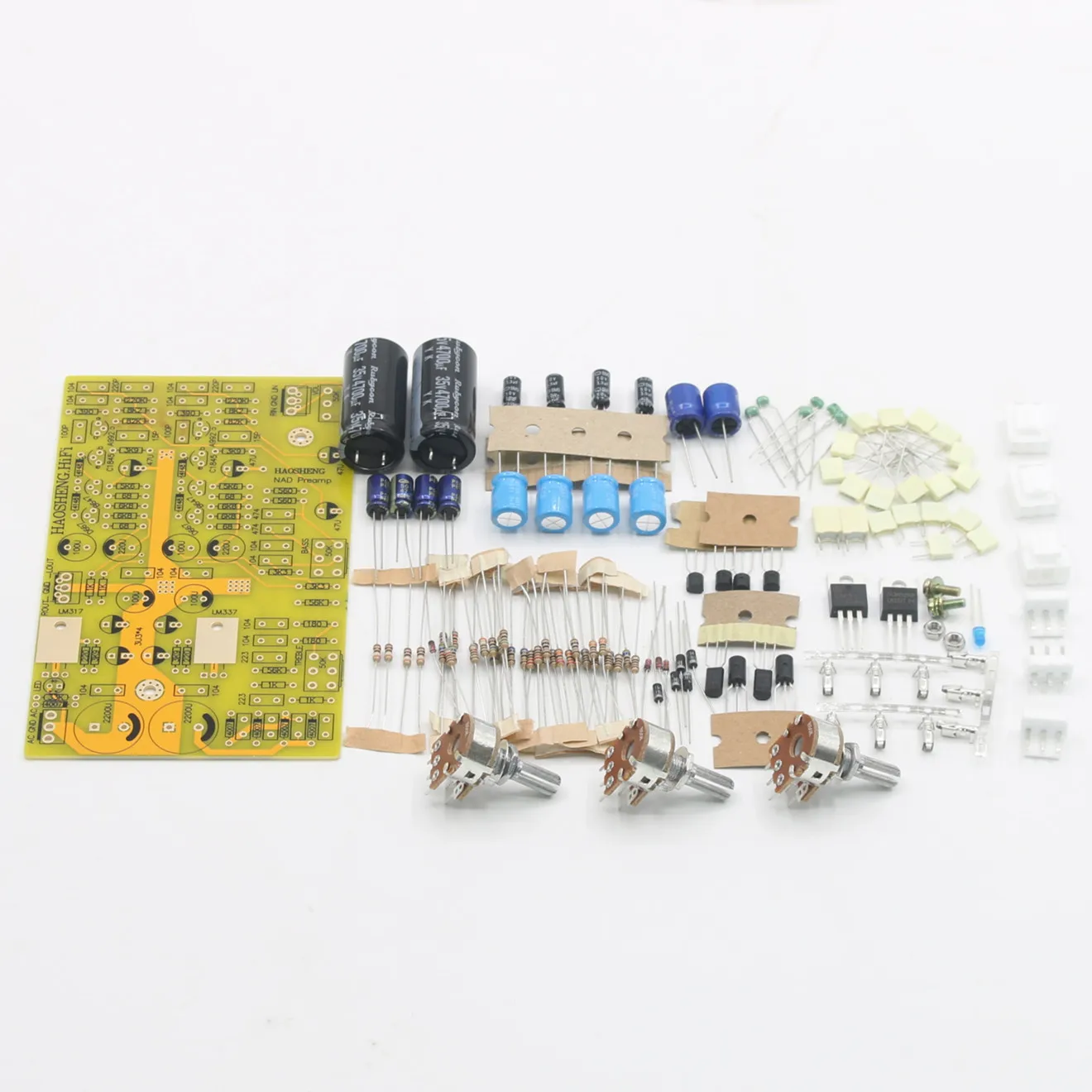 مجموعة لوحة التحكم في مستوى الصوت منفصلة تمامًا ، مضخم صوت HiFi سهل الاستخدام يعتمد على دارة NAD Pre-أمبير