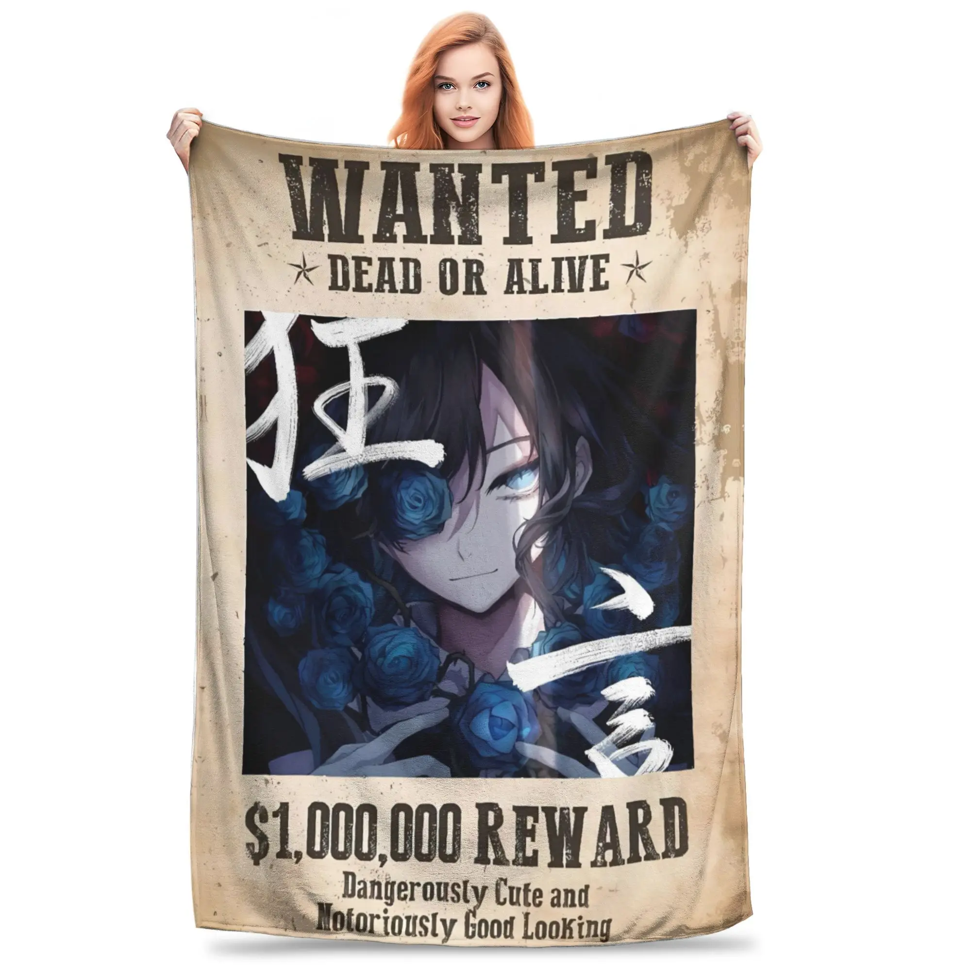 Ado WORLD TOUR 2025 Hibana  Plush Blanket Child  Flannel Throw Blanket For Living Room Warm Soft Design Quality Bedspread Gift