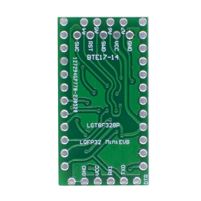 LGT8F328P LQFP32 MiniEVB 3.3V / 5V Replaces Pro Mini ATMEGA328P Fully Compatible For Arduino USE HT42B534-1 Driver