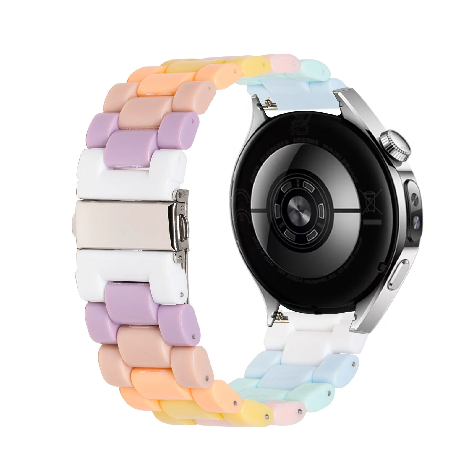 

Акриловый ремешок для Huawei Watch 5 42 мм, регулируемый цветной ремешок