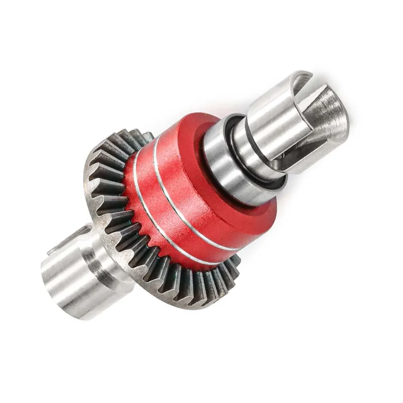 A07I Обновление радиоуправляемого автомобиля 16420G Стальной дисковый механизм Передний дифференциал Andrear Formjx 1/14 1/16 Аксессуары для радиоуправляемых автомобилей Красный