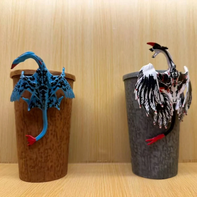 الصورة الرمزية الأصلية 3: كوب علوي لفيلم النار والرماد، هدية لعبة كوب ماء قابلة للجمع للسينما الحصرية، باستثناء القش