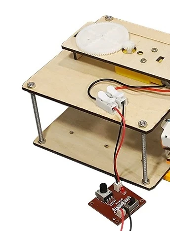 ForSightseeing Cable Car DIY Kit, Handmade Science Experiment Model Material for STEM Educational Technology Project